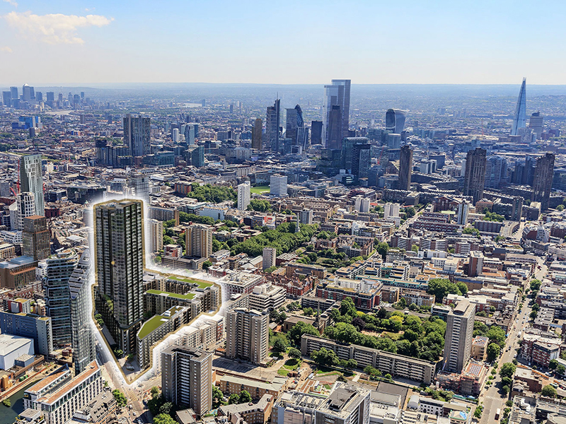 buy apartment in valencia tower - 250 city road down - Islington EC1V 2QQ - uk